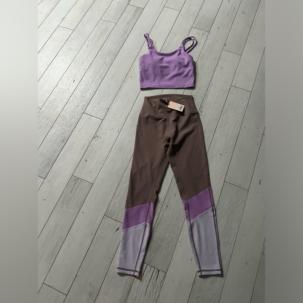 New Will set top and leggings size S color multi